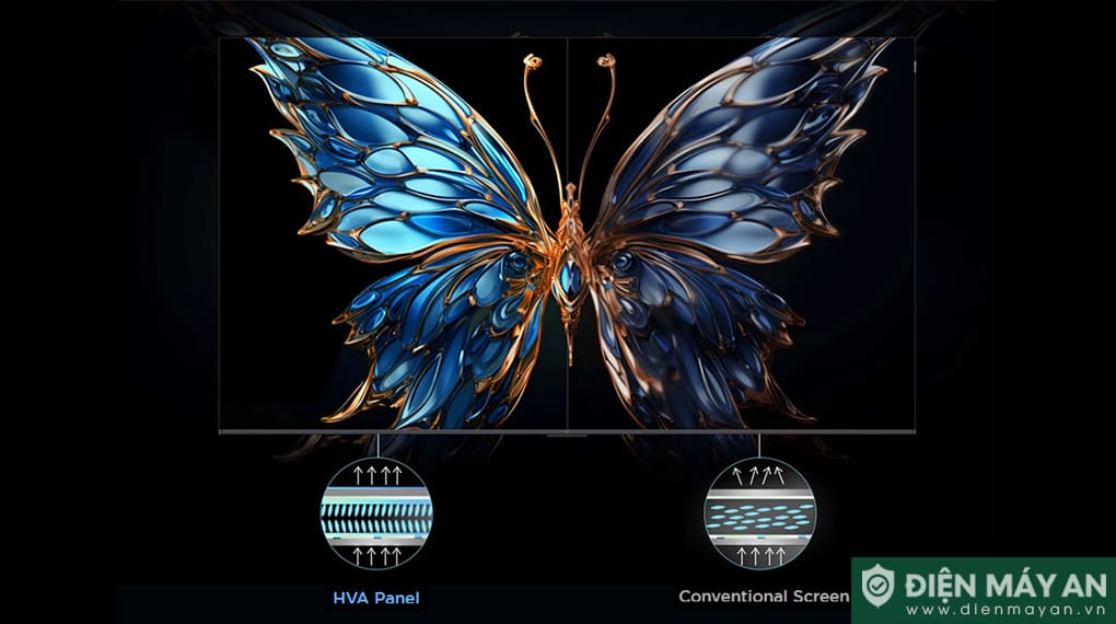 Google Tivi QLED TCL AI 4K 75 inch 75P8K